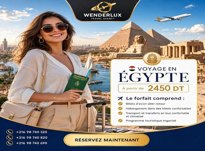 ✨ مصر تناديكم… عيشوا معنا رحلة العمر! ✨